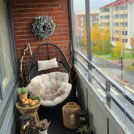2Ndhomes Genuine Lapland Style 3Br City Center Penthouse With Terrace *